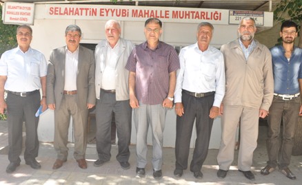 AK Partiden Selahattin Eyyubi ve Sırrın Muhtarlarına ziyaret