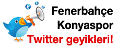 Fenerbahçe Konyaspor twitter geyikleri