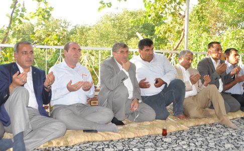 AK Parti Halfeti İlçe Başkanına taziye ziyareti