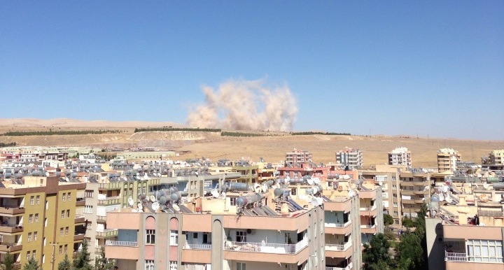 Urfa'da heyecanlandıran patlama