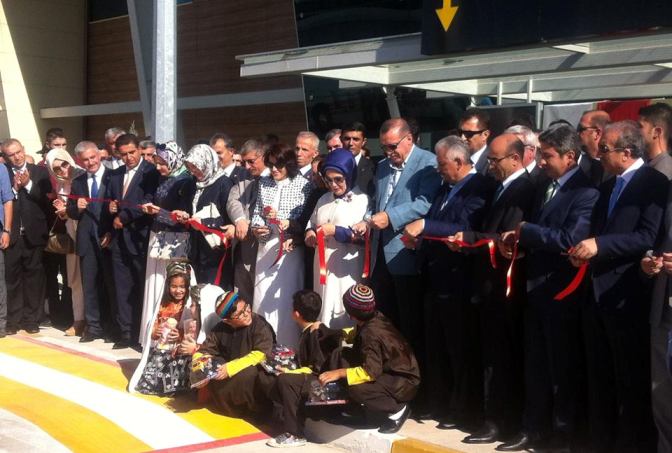 Adıyaman Havalimanı'nın açılışını Erdoğan yaptı