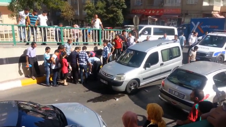 Şanlıurfa'da trafik kazası; 1 yaralı VİDEO