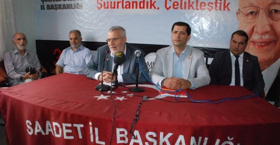 Saadet Partisi, Şanlıurfa'da atağa kalkıyor VİDEO