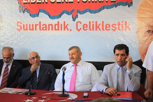 Saadet Partisi Şanlıurfa Büyükşehir'e Gözdikti
