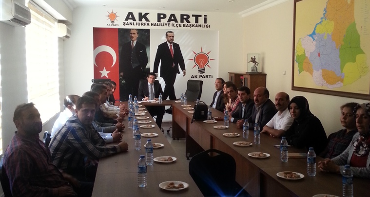 AK Parti Haliliye ilçesi startı verdi