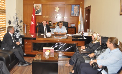 Akif Gülle AK Parti İl Başkanlığını Ziyaret Etti VİDEO