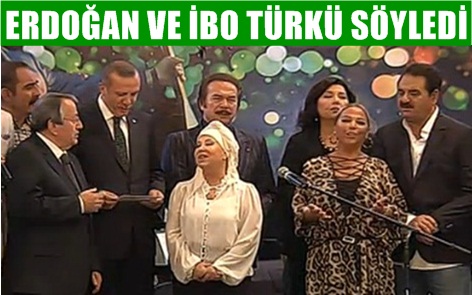 Başbakan Erdoğan, Gönül Dağı türküsünü okudu VİDEO