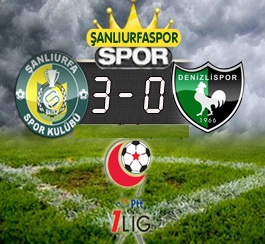 Şanlıurfaspor, Denizlispor'u 3 golle geçti