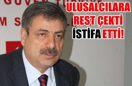 Şanlıurfa CHP İl Başkanlığından rest çekerek istifa etti