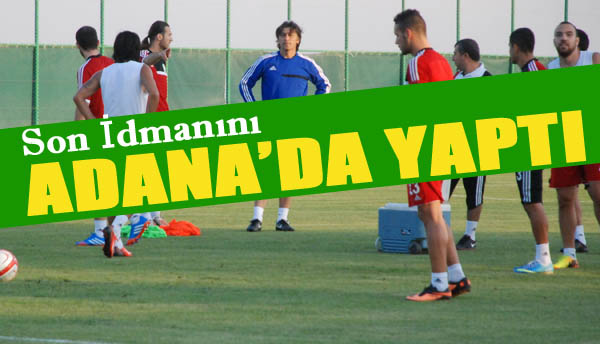 Şanlıurfaspor Adana Demirspor maçına hazır