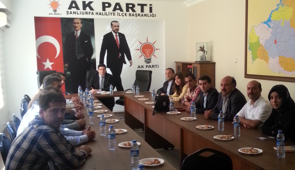 AK Parti Haliliye İlçe Yürütme Kurulu açıklandı