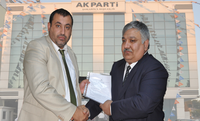 Ahmet Süzen AK Parti Karaköprü Belediye Başkan aday adayı oldu VİDEO