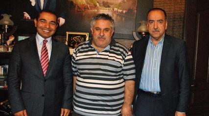 Zahitten Gazeteci Güler ve Atillaya ziyaret