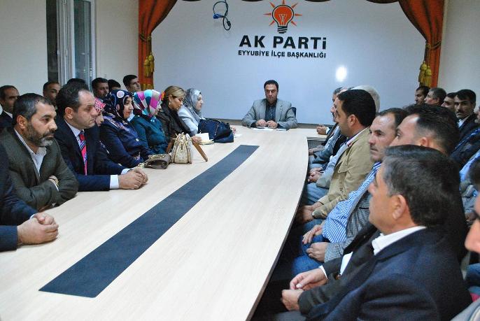 AK Parti Eyyübiye İlçe Yönetim Yürütme Kurulu Belirlendi