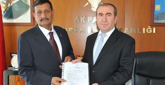 Harran Belediye Başkanı Mehmet Özyavuz, yeniden aday oldu