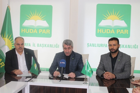 Hüda Par Şanlıurfa Belediye Başkan Aday Adayların müracaatını alıyor