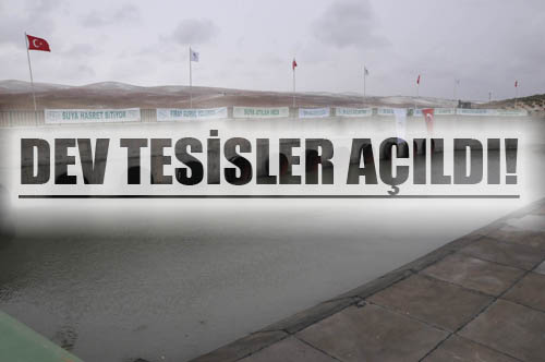 Suruç'a verilecek can suyunun açılışını Erdoğan yaptı