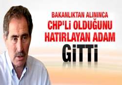 Eski CHP'li Ertuğrul Günay, AK Partiden istifa etti