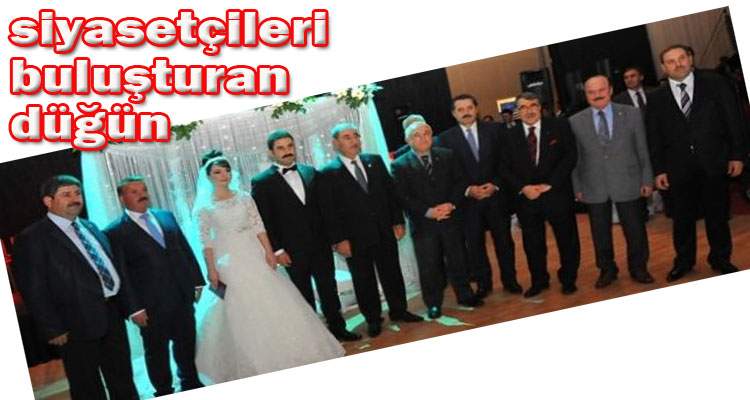 Urfa siyasetçilerini Ankara'da buluşturan düğün VİDEO
