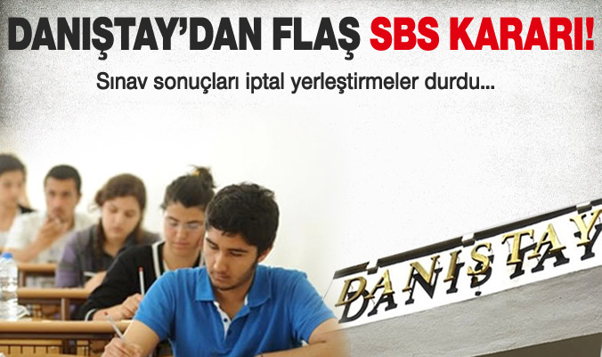 SBS Sınav sonuçları iptal edildi