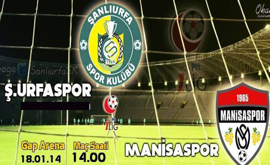 Şanlıurfaspor Manisaspor maçı TRT 1 'de