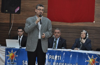 AK Partilileri buluşturan toplantı