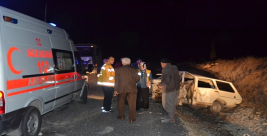 Şanlıurfa'da kaza: 5 yaralı VİDEO