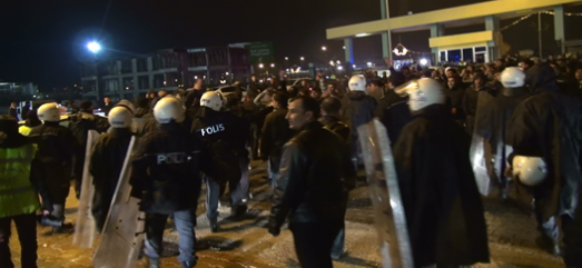Şanlıurfaspor taraftarı protesto etti VİDEO