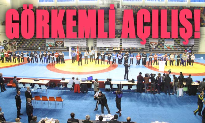 Türkiye Güreş Şampiyonası Şanlıurfada Başladı