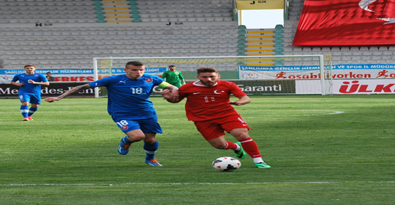 GAP Arenada dört dörtlük maç, Türkiye 4 - 4 Slovakya