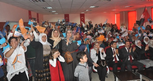 Suruçlu kadınlardan AK Partiye destek