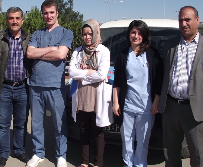 Urfa'da 3 bin hasta evinde tedavi edildi