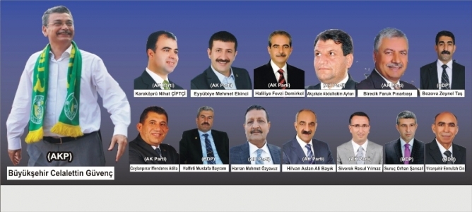 Şanlıurfa'da kazanan belediye başkanları tanıyalım