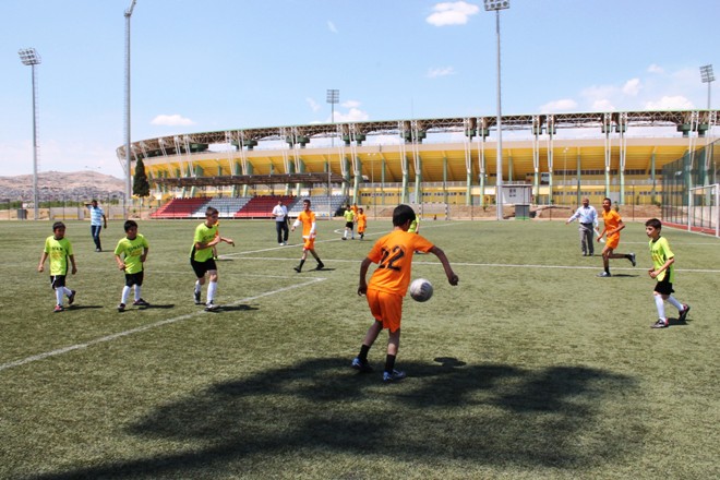 Urfa'da zihinsel engeliler futbol tunuvası‏ düzenlendi