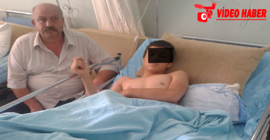 Suriyede yaralanan IŞIDli olduğu iddia edilen çocuk Urfada