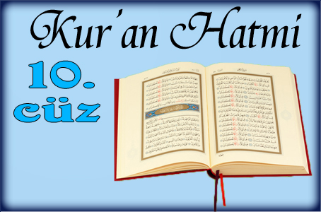 Kur'an'ı Kerim Hatimi 10. Cüz dinle