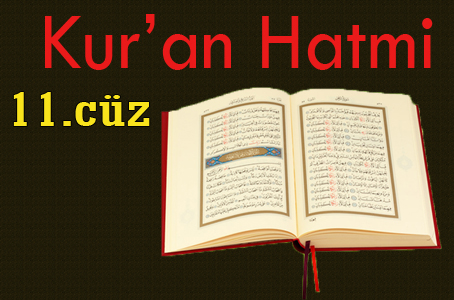 Kur'an'ı Kerim Hatimi 11. Cüz