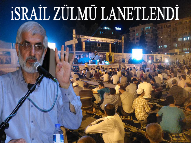 Ramazan Kayan Rabia Meydanında Konuştu