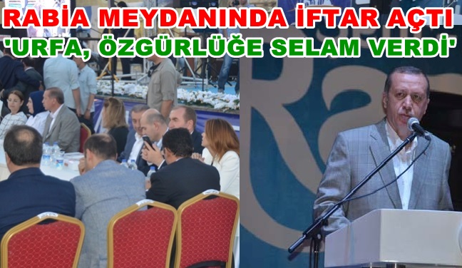 Erdoğan; Rabia ismi özgürlük mesajıdır VİDEO