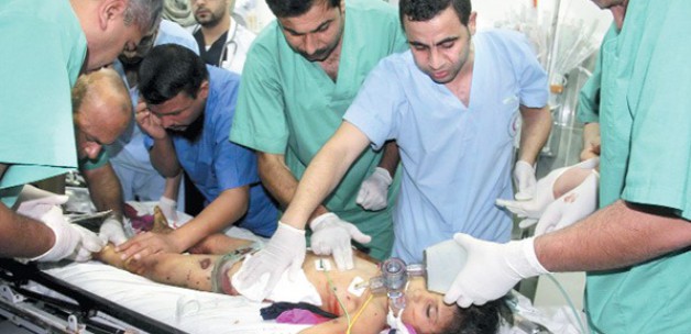 Gazze'de doktorsuzluktan el ayak kesiyorlar
