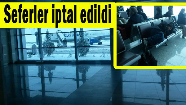 Urfa Havaalanında Yolcular Perişan Oldular