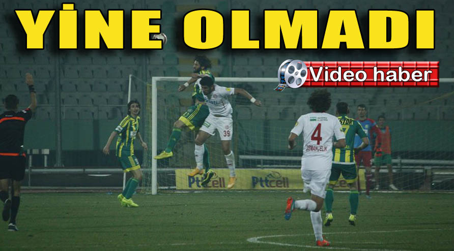 Şanlıurfaspor Antalyaspor 2 - 3 VİDEO