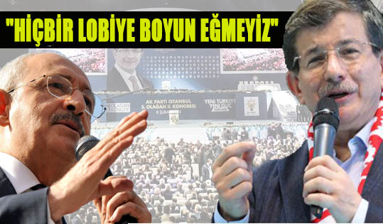 Başbakan Davutoğlu muhalefet ve 'Paralel Yapı'ya yüklendi