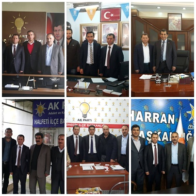 Mustafa Yavuz  İlçe Teşkilatlarını Ziyaret Etti
