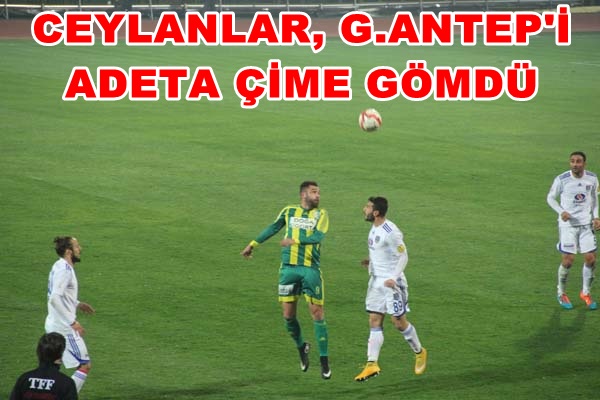 Şanlıurfaspor Gaziantep Büyükşehir Belediyespor: 2-0