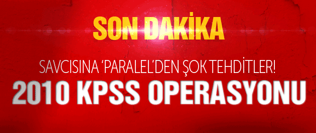 KPSS operasyonunda 59 kişi gözaltında