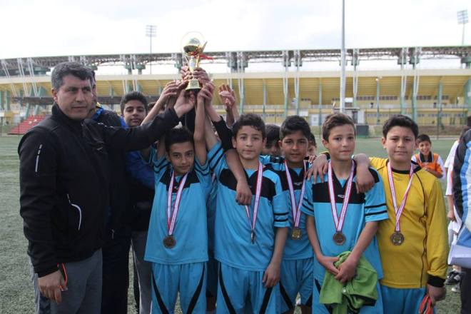 Okullararası 2014-2015 futbol turnuvası sona erdi