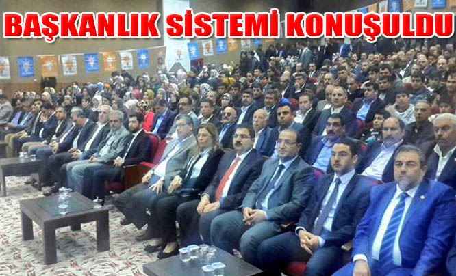 AK Parti Mart Danışma Meclisi Toplantısında Başkanlık konuşuldu