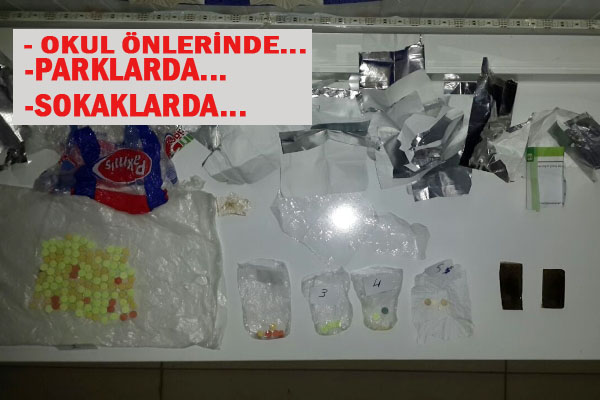 Viranşehir'de uyuşturucu satıcılarına baskın