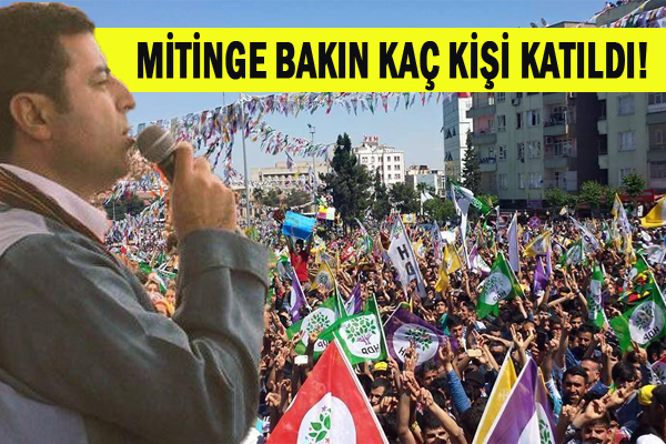 HDP Şanlıurfa Mitingini Gerçekleştirdi